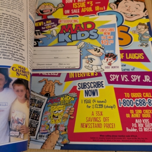 MAD Magazine with Burger King Cover - Picture 5 of 6